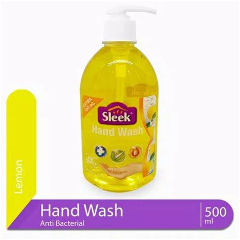 Jual Sabun Cuci Tangan Sleek Hand Wash Lemon Botol Ml Di Lapak