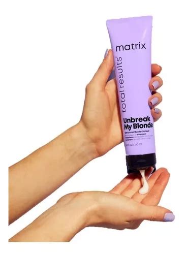 Tratamiento Unbreak My Blonde Matrix Total Result Pelo Mercadolibre