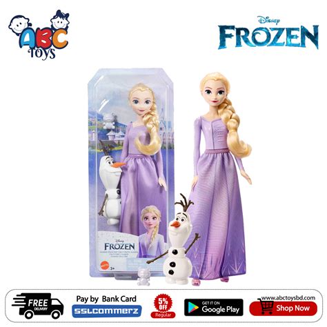 Disney Frozen Hlw67 Toys Elsa Fashion Doll And Olaf Figure Abc Toys