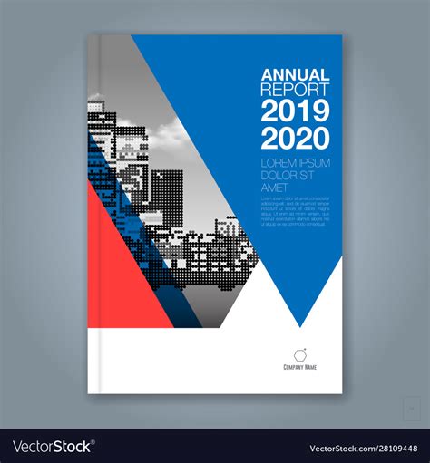 Cover Annual Report 1408 Royalty Free Vector Image