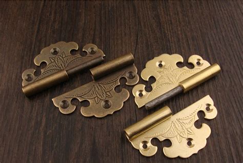 Brass Made 2 Pcs 65mmx65mm Jewelry Box Hinges Brass Hinge Etsy Uk