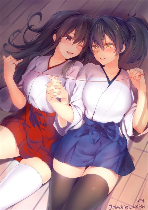 Akagi Brunette Fan Art Japanese Clothes Long Sleeves Kantai