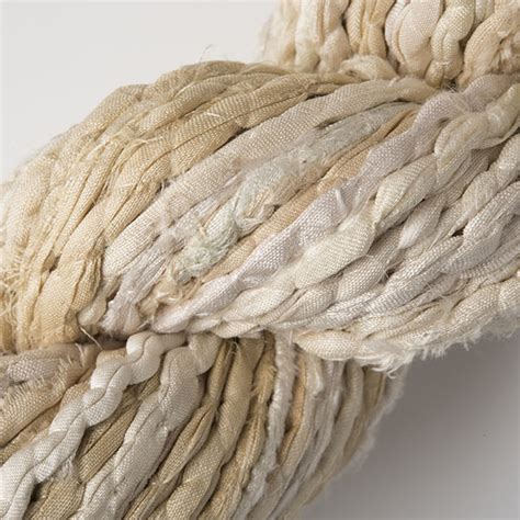 Natural Sari Silk Cord Stef Francis