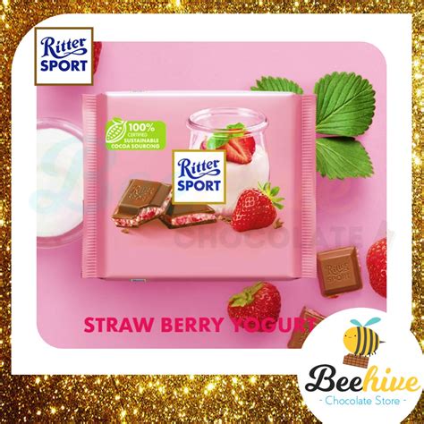 Ritter Sport Strawberry Yogurt Chocolate G