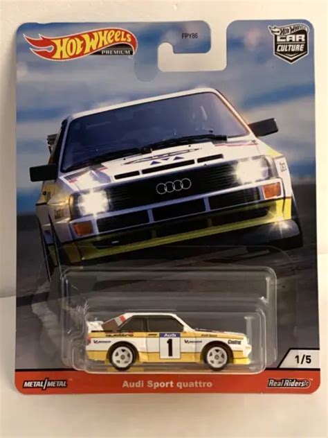 HOT WHEELS PREMIUM Audi Sport Quattro Car Culture Thrill Climbers 1 5