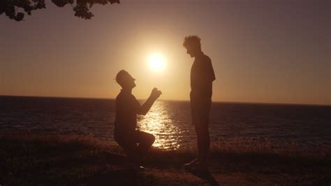 Gay Couple Silhouette Sunset Stock Video Footage 4K And HD Video Clips Shutterstock