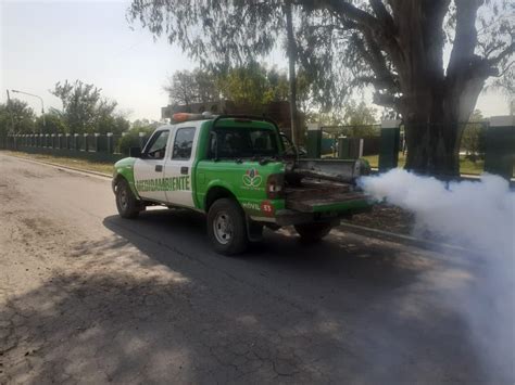 ContinÚan Las Tareas De FumigaciÓn En Esteban EcheverrÍa Esteban