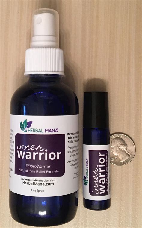 REVIEWED: Herbal Mana's Inner Warrior Topical Spray for Fibromyalgia