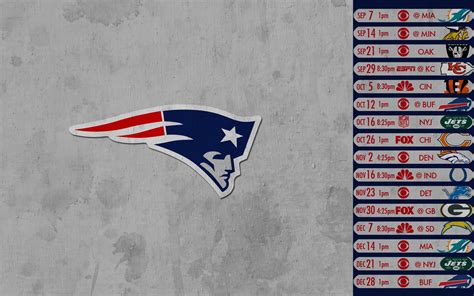 🔥 [50+] 2015 Patriots Schedule Wallpapers | WallpaperSafari