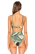 Beach Riot X Revolve Camilla Bikini Top In Black Palm Revolve