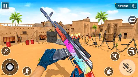 Fps Commando Counter Strike Offline Games Behance