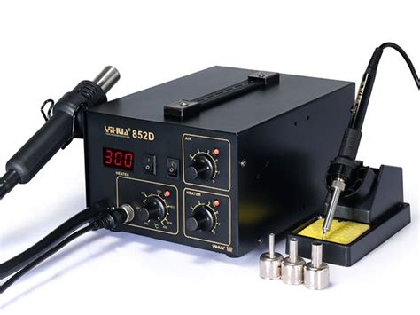 Hot Air Rework Station With Soldering Iron D Yihua