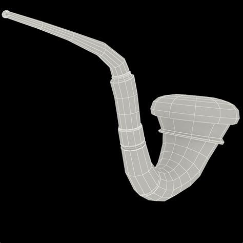 D Model Of Calabash Pipe