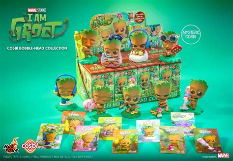 Hot Toys Debuts Marvel Studios I Am Groot Season 2 Cosbi Collection