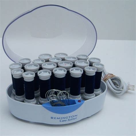 Remington Care Setter Velvet Flocked Hot Rollers Curlers Pageant Wedding Cheer Remington