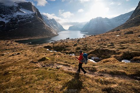 introduction  lofoten islands hiking  north