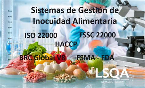 Sistemas de Gestión de Inocuidad Alimentaria