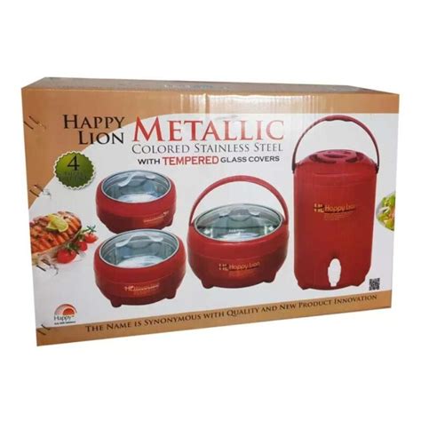 Happy Lion Pcs Gift Pack Hot Pot Water Cooler Set Vol True Mart Pk