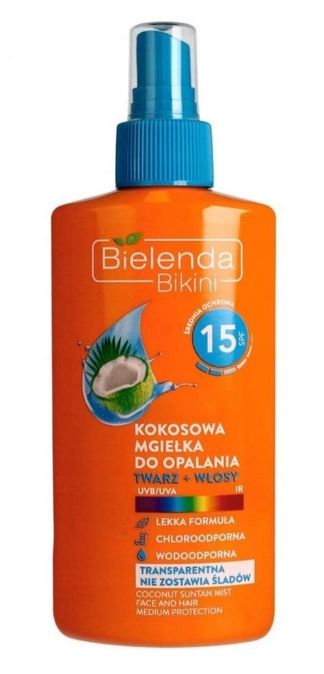 Bielenda Bikini Kokosowe Kokosowa Mgie Ka Do Opala Oficjalne Archiwum Allegro