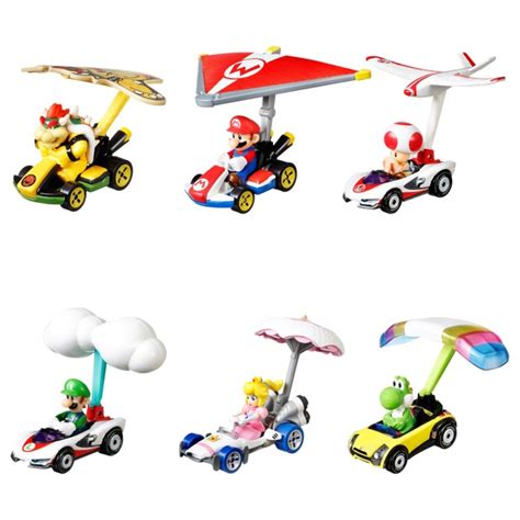 Hot Wheels Mario Karts Mit Gleiter Sortiert Smyths Toys Deutschland