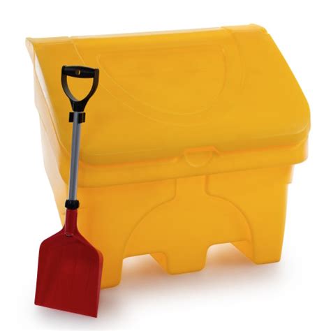 130 Litre 130kg Grit Salt Storage Bin Roadware