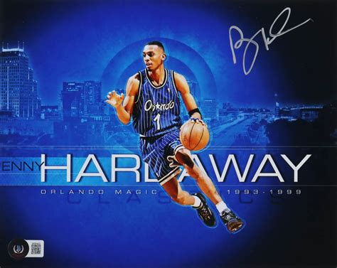 Penny Hardaway Signed Magic 8x10 Photo Beckett Pristine Auction