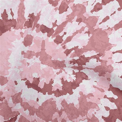 oneOone Silk Tabby Pink Fabric Asian Tie & Dye Quilting Supplies Print ...