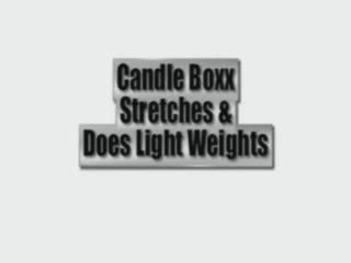 Extreme Nude Workouts Candle Nude Stretch Light Weights Pt1 Real Media