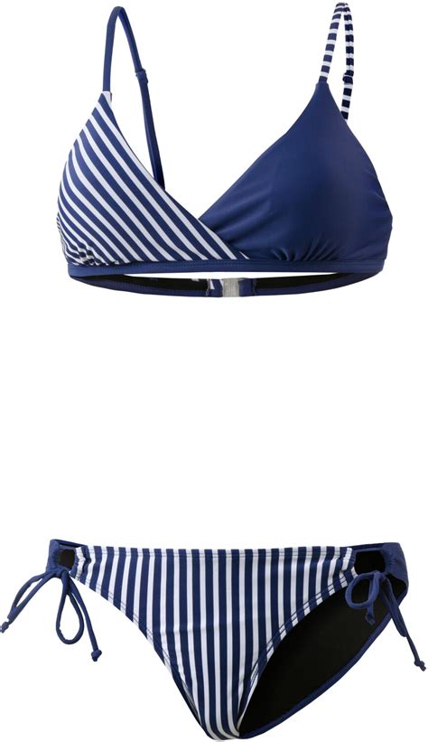 Maui Wowie Sporty Bikini Set dunkelblau weiß 39MW4201 ab 14 49 Preisvergleich bei idealo de