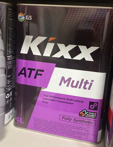 Трансмиссионная жидкость Kixx ATF Multi 4л - купить по выгодной цене в ...