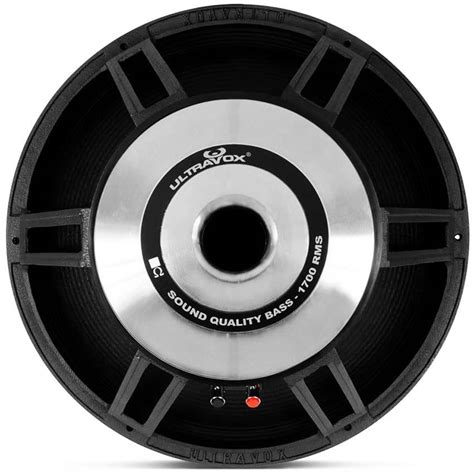Alto Falante 18 Polegadas - Alto Falante Woofer Ultravox Sound Quality 1700 RMS 18 Polegadas | Loja ...
