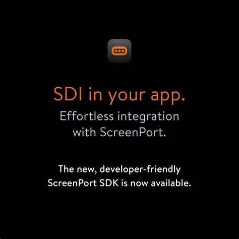 Screenport Sdk Is Now Available Qtake