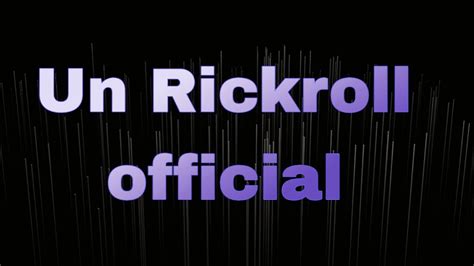 Un Rickroll Official Video Don T Read My Name Pu Uoy Evig Annog