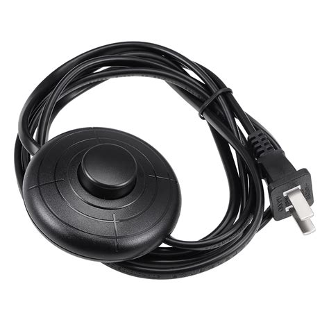 Uxcell Foot Pedal Switch,Round Light Control ON/Off Foot switch with3 ...