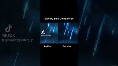Xiao Saves Lumine And Aether Side By Side Comparison Youtube