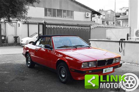 For Sale Maserati Biturbo Spyder Offered For