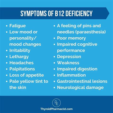 11 symptoms of vitamin b12 deficiency and how it affects your body ...