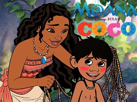 Disney Crossover - Moana and Miguel 3 by Khialat on DeviantArt