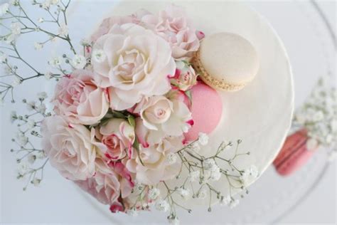 Vanillu naked cake Gotterí og gersemar