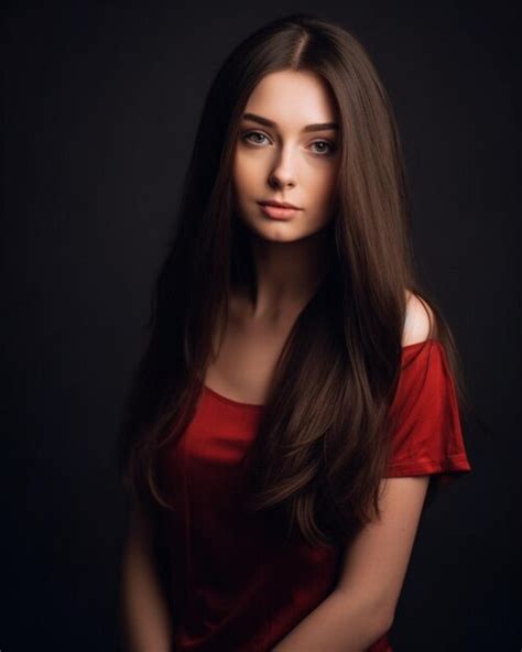 Long Hair Brunette Model Pictures