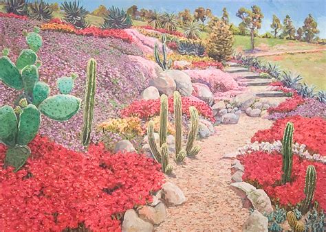 Lucy Culliton Hartley Landscape Cactus Garden Wynne Prize 2008