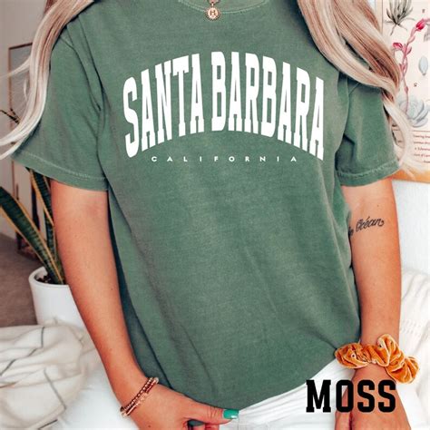 Comfort Colors Santa Barbara Shirt Santa Barbara Sweatshirt - Etsy