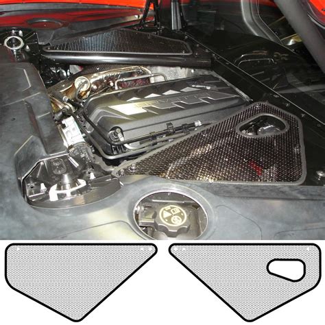 2020 2025 Chevy Corvette C8 Mesh Engine Covers By Customcargrills