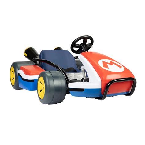 Carro Eletrico Super Mario Nintendo Kart 24v Candide Brinquedos é