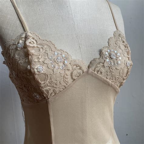 Vintage Y2k Victorias Secret Mesh Lingerie Top With Depop