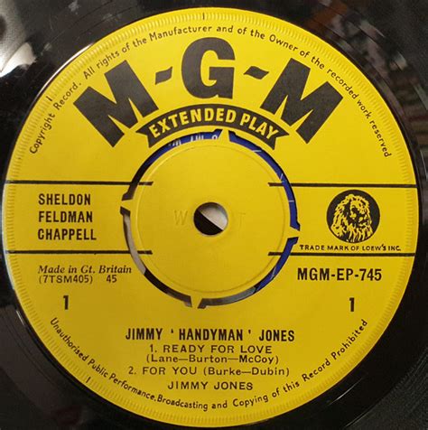 Jimmy Jones Jimmy Handyman Jones 1960 Vinyl Discogs