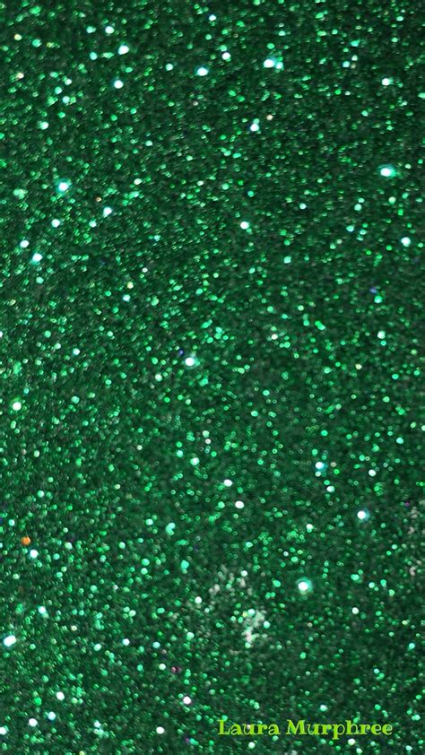 Sparkly Green Wallpaper