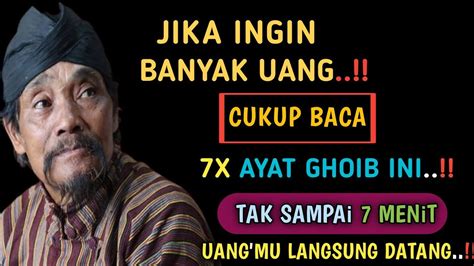 Terbukti Manjur Baca X Kaya Raya Seumur Hidup Doa Cepat Kaya