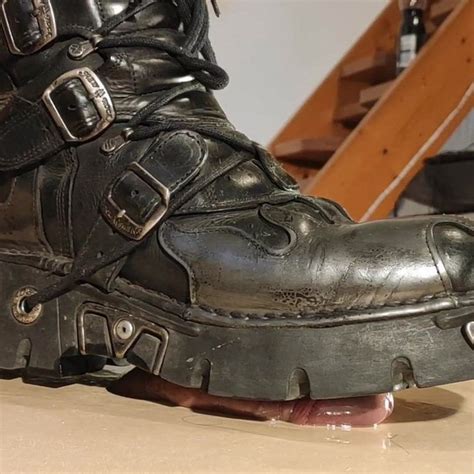 Slave Boy Enjoy Cock Stomping In Leather Boots POV Gay XHamster