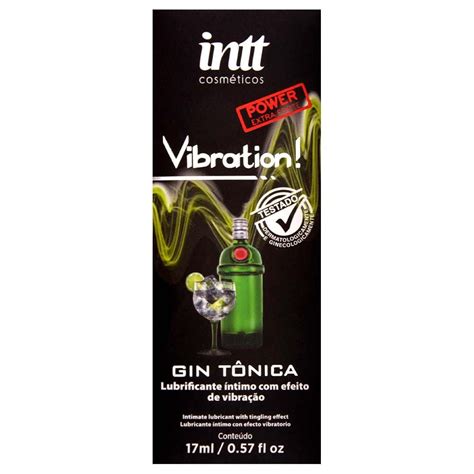 Vibration Gel Gin Power Vibração Hot ml Intt Gall